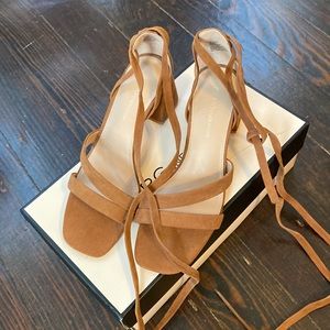 BCBG Suede Sandals